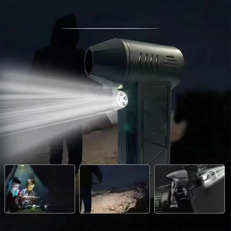 130,000 RPM Cordless Turbo Air Blower – Brushless Motor Duster Cordless Air Blower HIP