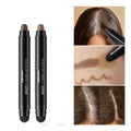 Hair Line Stick Pen Waterproof Hair Dye Pen & Brush Instantly Cover Grey White Hair Natural Hair Filling Hairline Shadow Makeup HIP MEDIUM and LIGHTEST