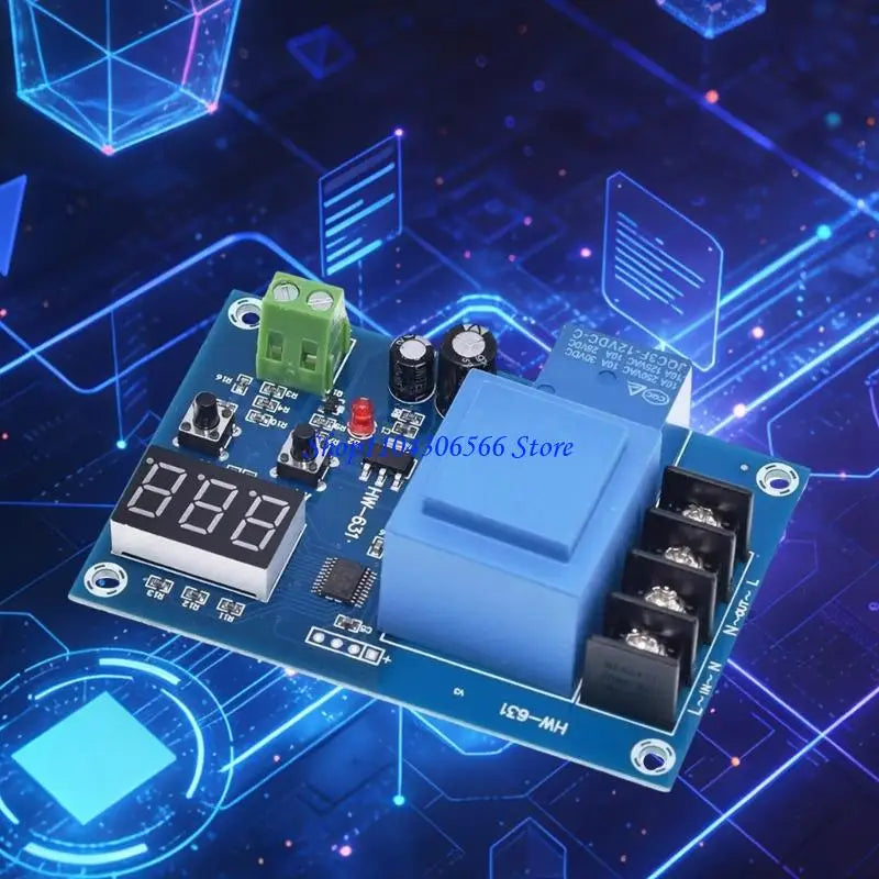 Digital Battery Charger Controller Module 3.7–120V | 0.1V Display Battery Controller Module HIP