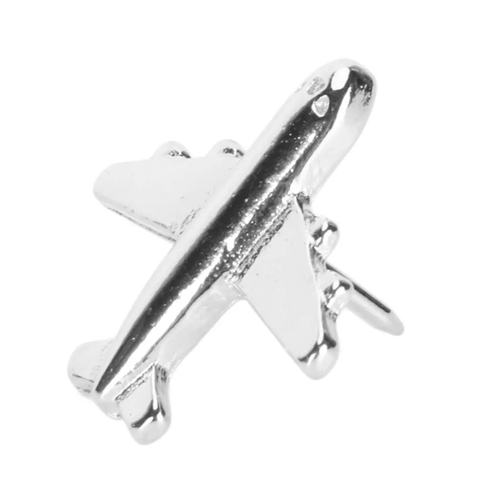 30 Airplane Push Pins Silver & Gold – Decorative Zinc Alloy Decorative Push Pins HIP