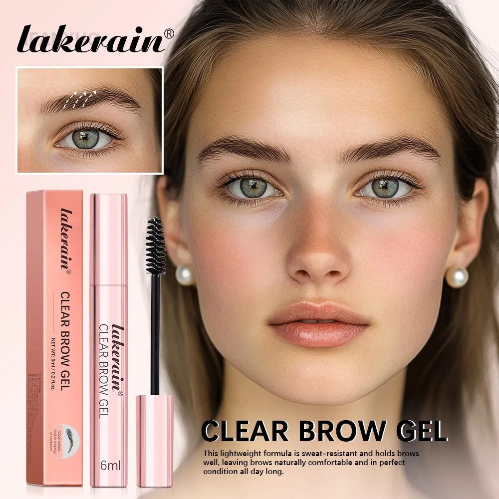 Clear Transparent Waterproof 3D Eyebrow Styling Gel Quick-drying Eyebrow Sculpt Soap Lasting Natural Wild Brow Setting Wax Cream HIP