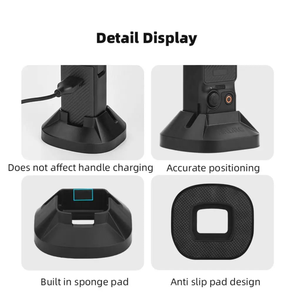 Desktop Stand Mount for DJI OSMO Pocket 3 – ABS Base Camera Base Stand HIP