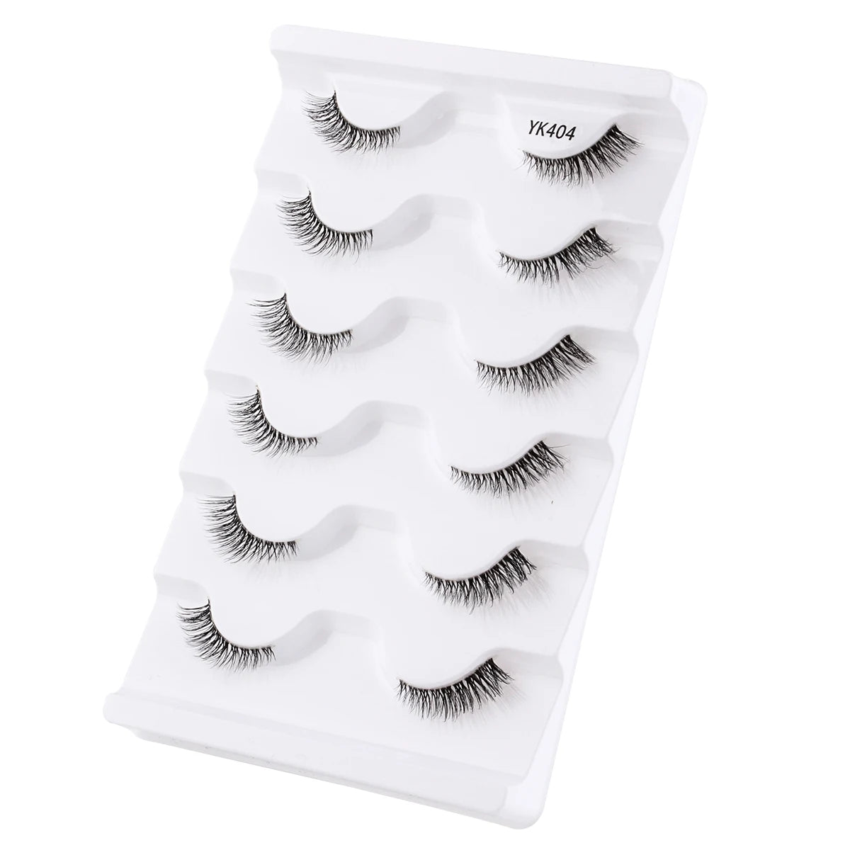 YSDO False Eye Lashes 3/6/7 Pairs Fake Eyelashes Eyelash Extension 3D Mink Half Lashes Natural Makeup Tool Faux Cils Maquiagem HIP