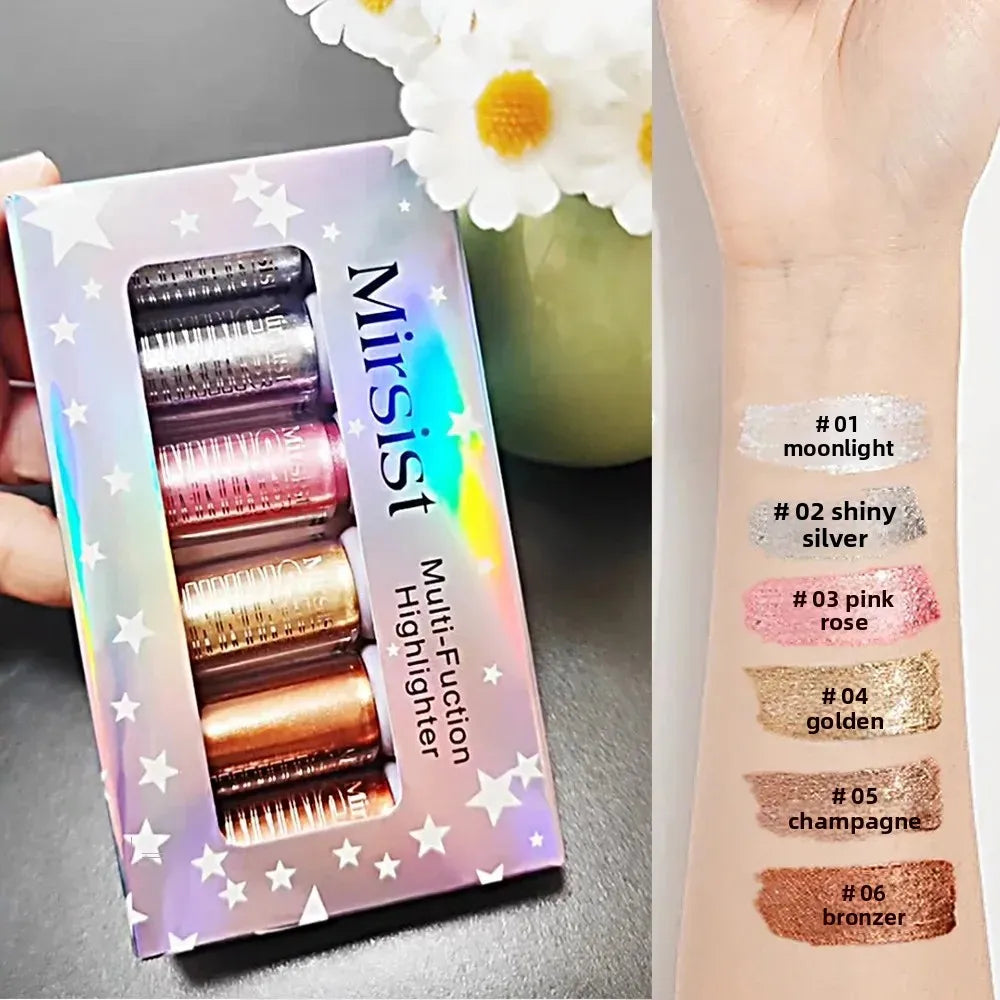 Mirsist Liquid Highlighter Concealer – Pearlescent Glow Liquid Highlighter HIP