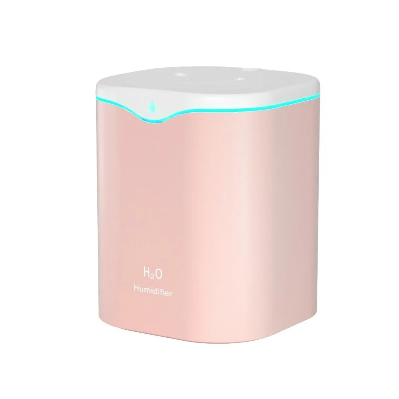 2000ml USB Cool Mist Humidifier & Aromatherapy Diffuser Cool Mist Humidifier HIP Pink