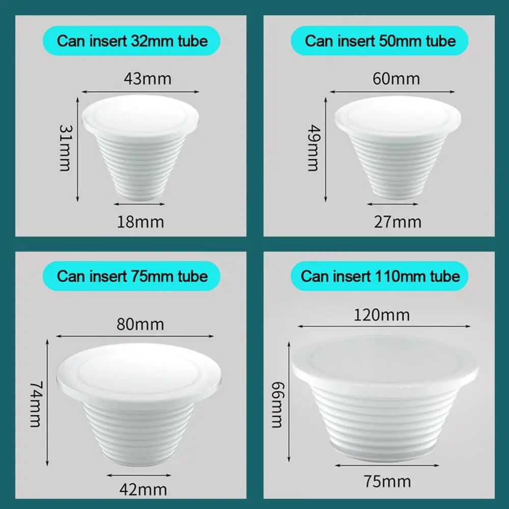 Silicone Floor Drain Stopper – Anti-Odor Conical Seal Ring Floor Drain Stopper HIP