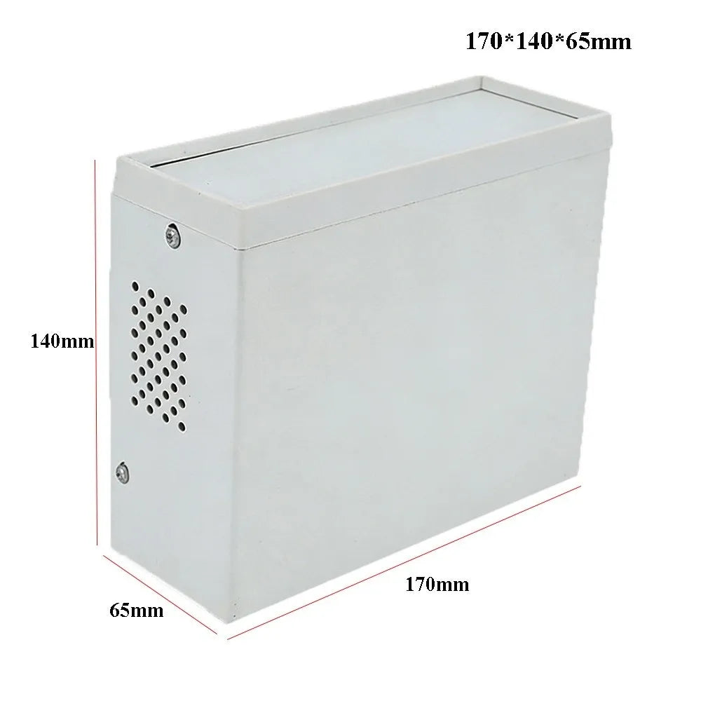 170x140x65mm DIY Junction Box – Grey Plastic & Iron Enclosure Junction Box Enclosure HIP