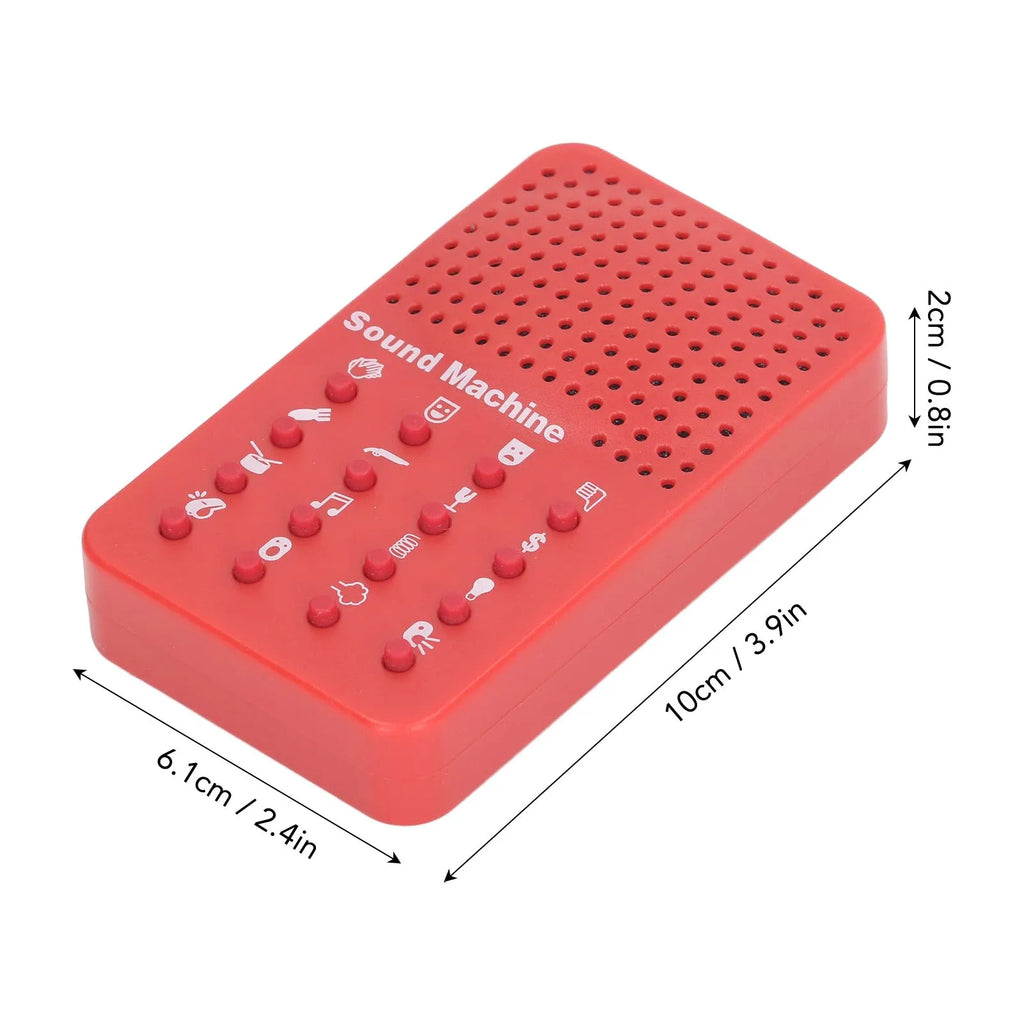 Funny Sound Machine Compact Funny Sound Effects Machine Entertaining 16 Sound Effects Electronic for Neighbor for Daily Life HIP