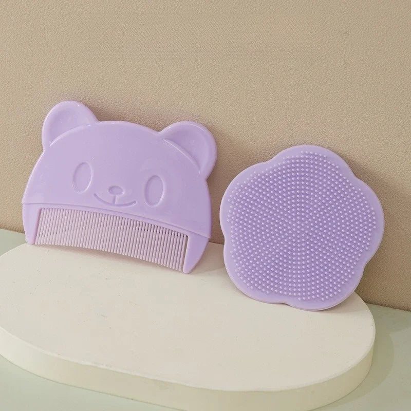 Soft Baby Comb & Scalp Massager – Newborn to 36 Months Baby Comb & Massager HIP