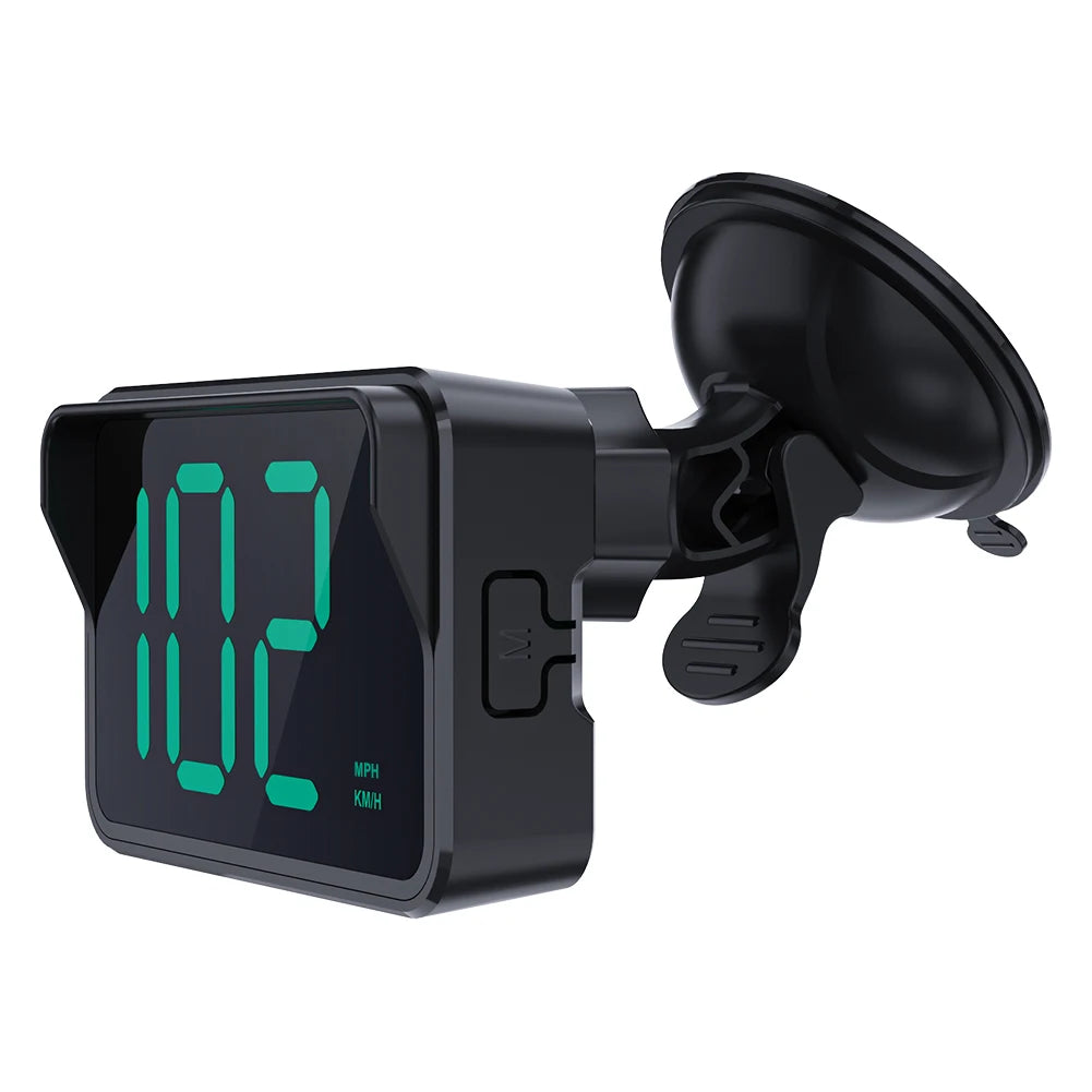 Universal Car HUD GPS Digital Speedometer – KMH/MPH Car HUD Display HIP