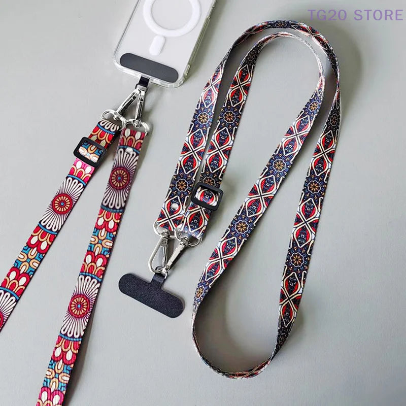 Adjustable Phone Lanyard Crossbody Neck Strap – Universal Fit Phone Lanyard Strap HIP