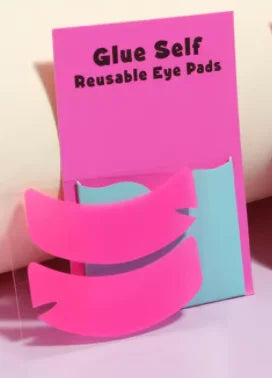 RISI Super Sticky Silicone Eye Pads Reusable Eye Patches Eyelash Extension Lash Lift Pads Under Eye Patch HIP rose pink China Mainland
