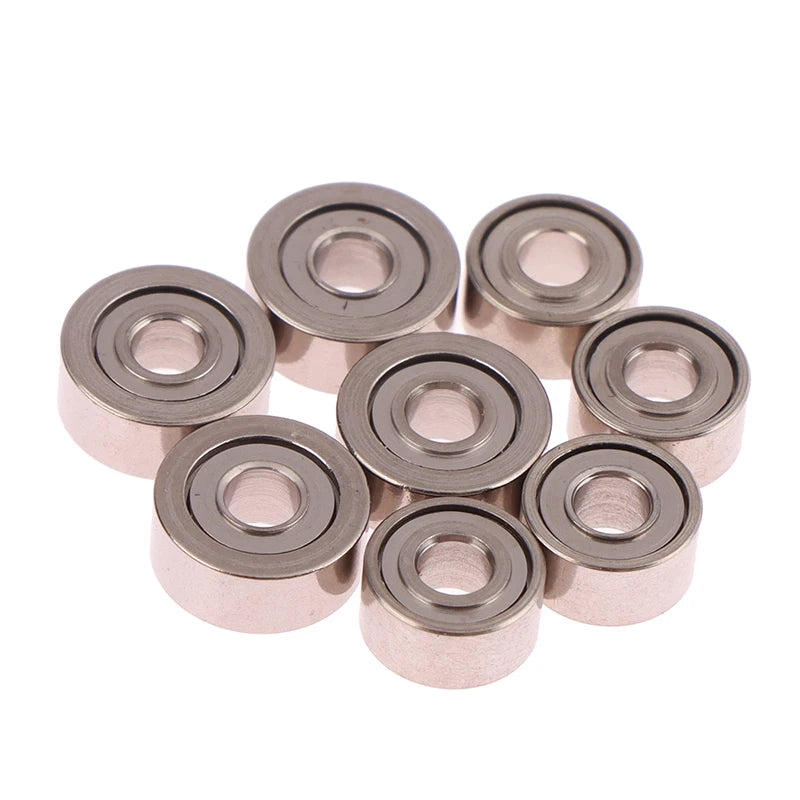 12-Pack Mini 4WD Bearings 520/620/830 – S2 MA Chassis Upgrade Mini 4WD Bearing Set HIP