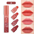 Dragon Ranee 4-in-1 Velvet Matte Crayon Lipstick Set – 4 Colors Matte Lipstick Set HIP A Full Size