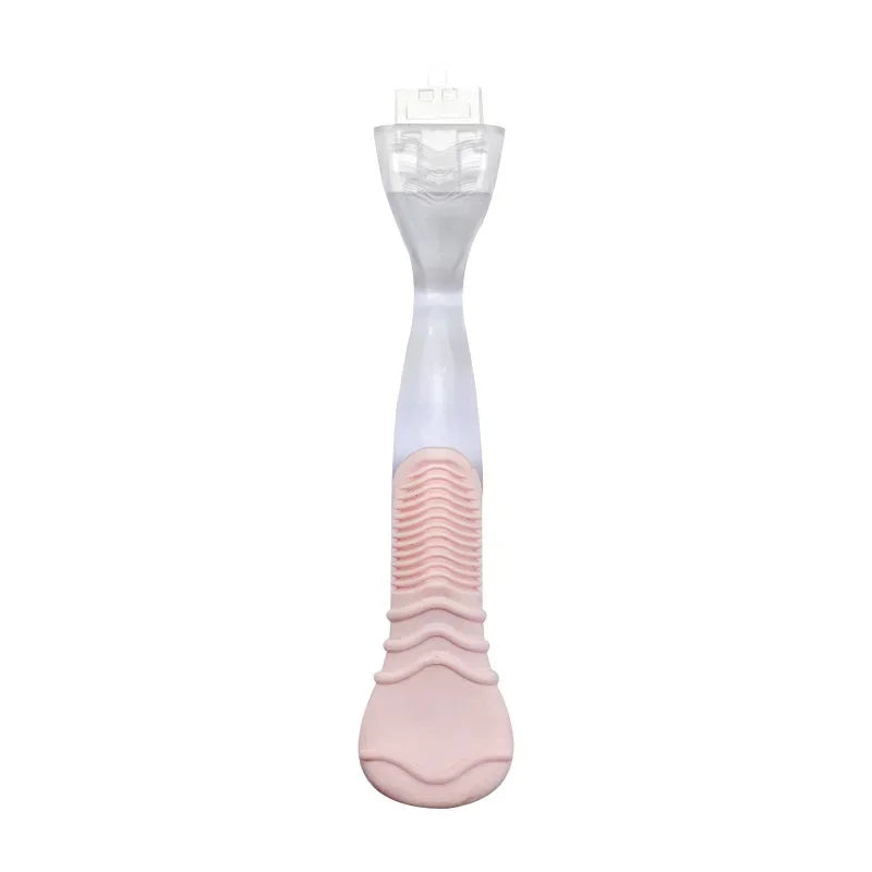 Women's Safety Razor Set – 1 Handle + 8 Blades, Venus Compatible Women's Safety Razor HIP C766-Pink 1 Handle