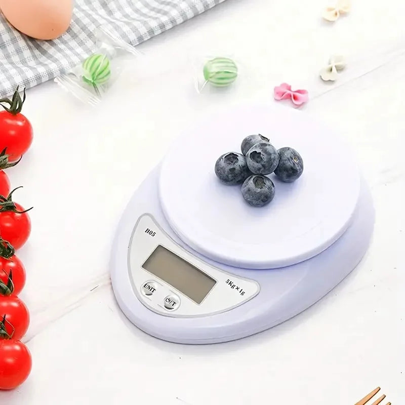 5kg Digital Kitchen Scale – 1g Precision LCD Food Scale Digital Kitchen Scale HIP