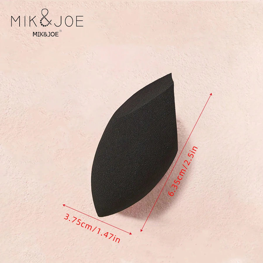 Black Egg Beauty Sponge Set – Latex-Free & Reusable Makeup Blending Sponge HIP