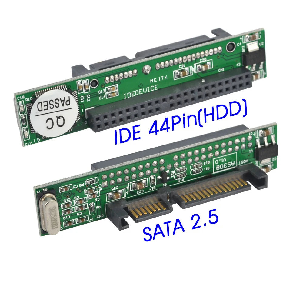 SATA to IDE Adapter – 2.5" & 3.5" HDD Converter, 40-Pin Storage Drive Adapter HIP