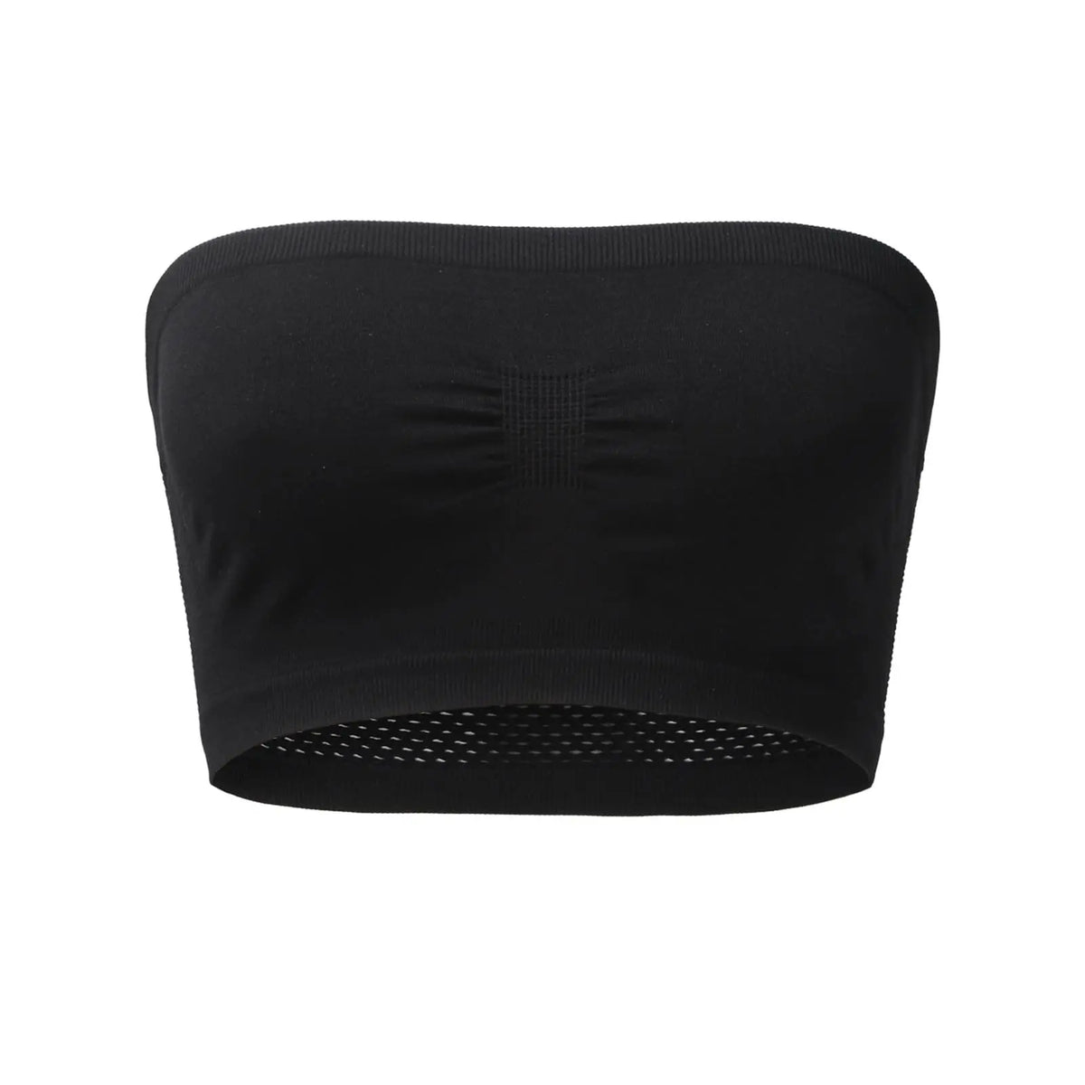 Women’s Strapless Seamless Tube Top Bra Anti-Slip Wireless Bandeau for Summer Outfit HIP