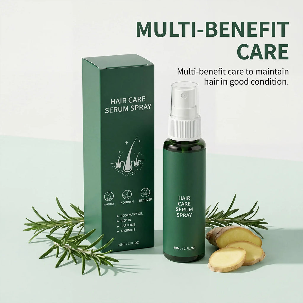 Rosemary Ginger Hair Serum Spray – Anti-Frizz & Nourishing Hair Serum Spray HIP