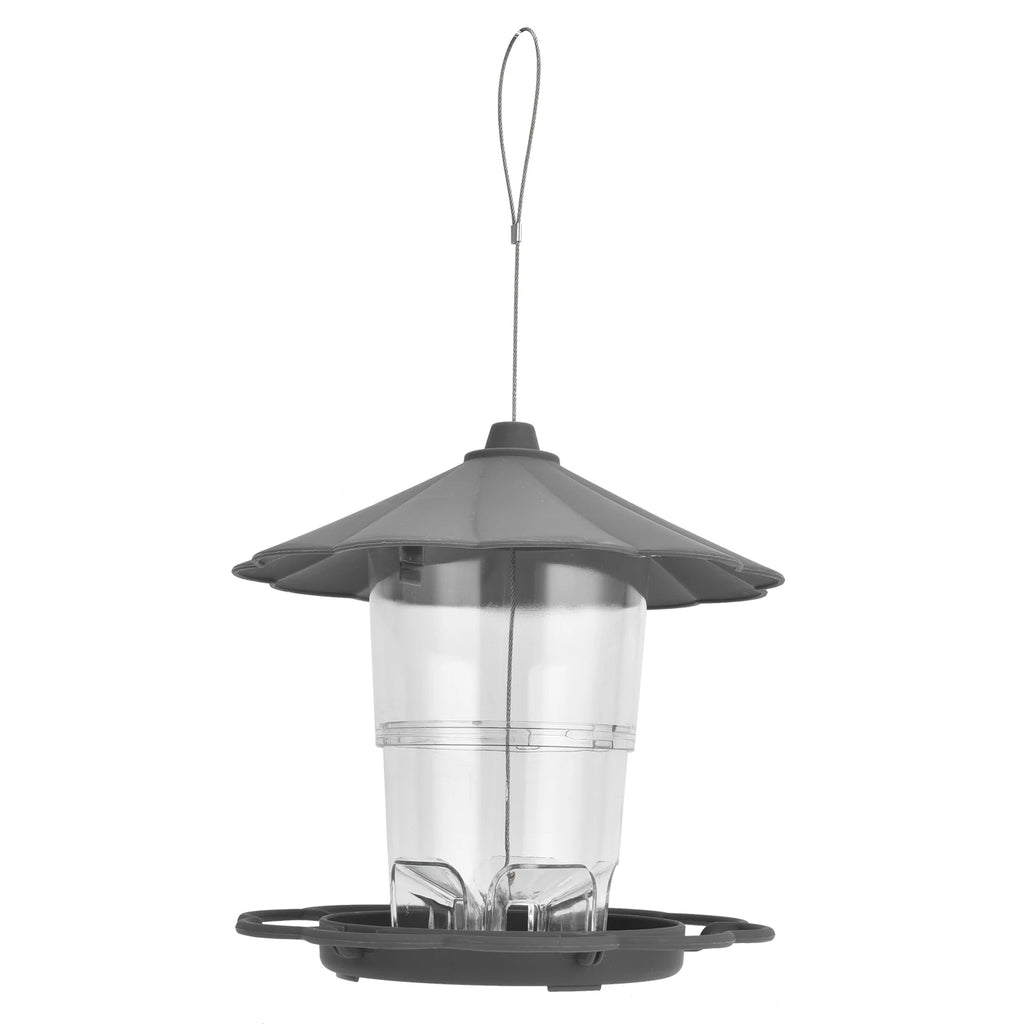 Garden Gazebo Hanging Wild Bird Feeder Outdoor Container With Hang Rope Pet Bird Feeding House Type Bird Feeder HIP
