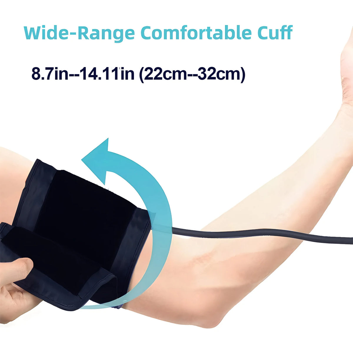 LED Digital Upper Arm Blood Pressure Monitor | Voice & USB-C Blood Pressure Monitor HIP