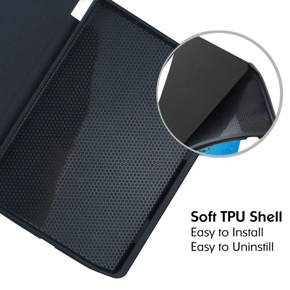 Kobo Nia N306 Leather Folio Case – Magnetic Smart Cover E-Reader Folio Case HIP