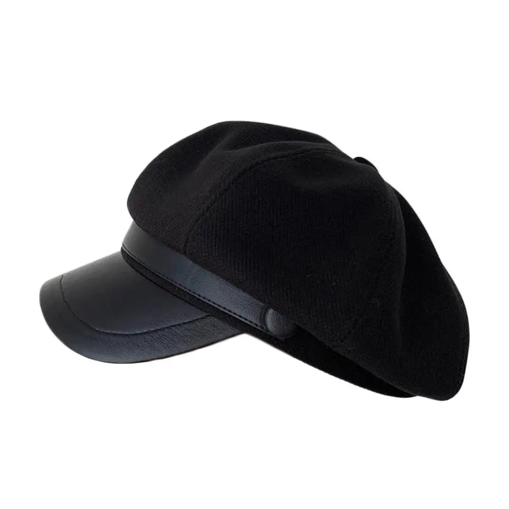 Women's Adjustable Winter Beret Hat – Vintage Painter Cap Women's Beret Hat HIP