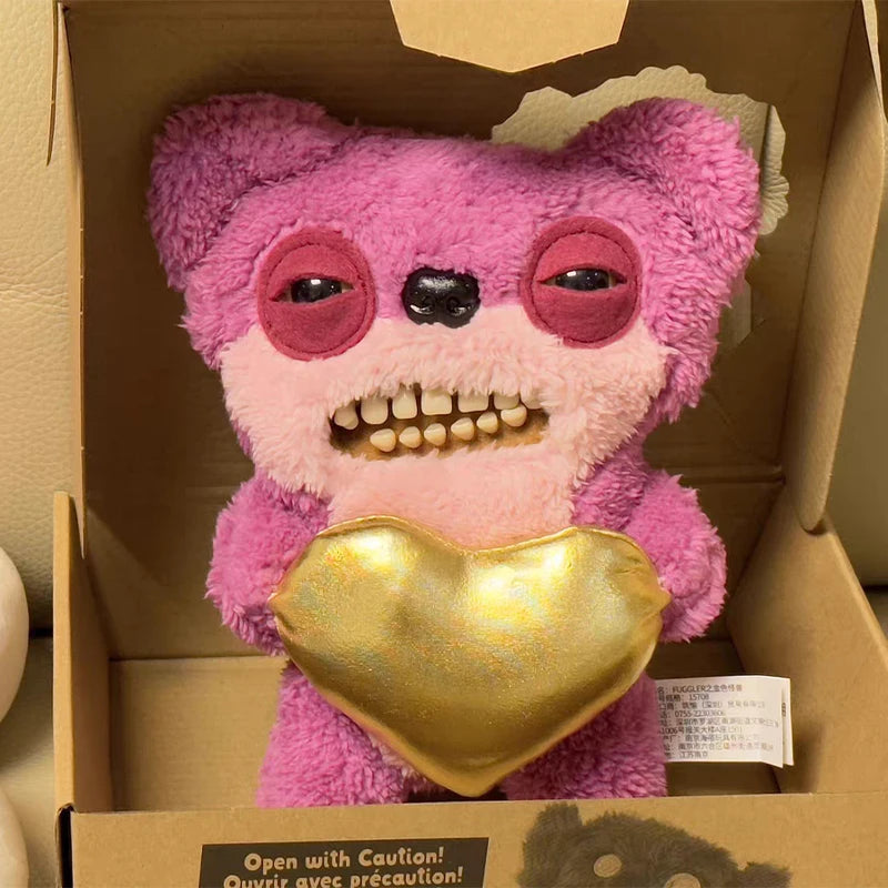 Fuggler Gold Rush Plush Toy – Ugly Monster Bear 23cm Collectible Plush Toy HIP