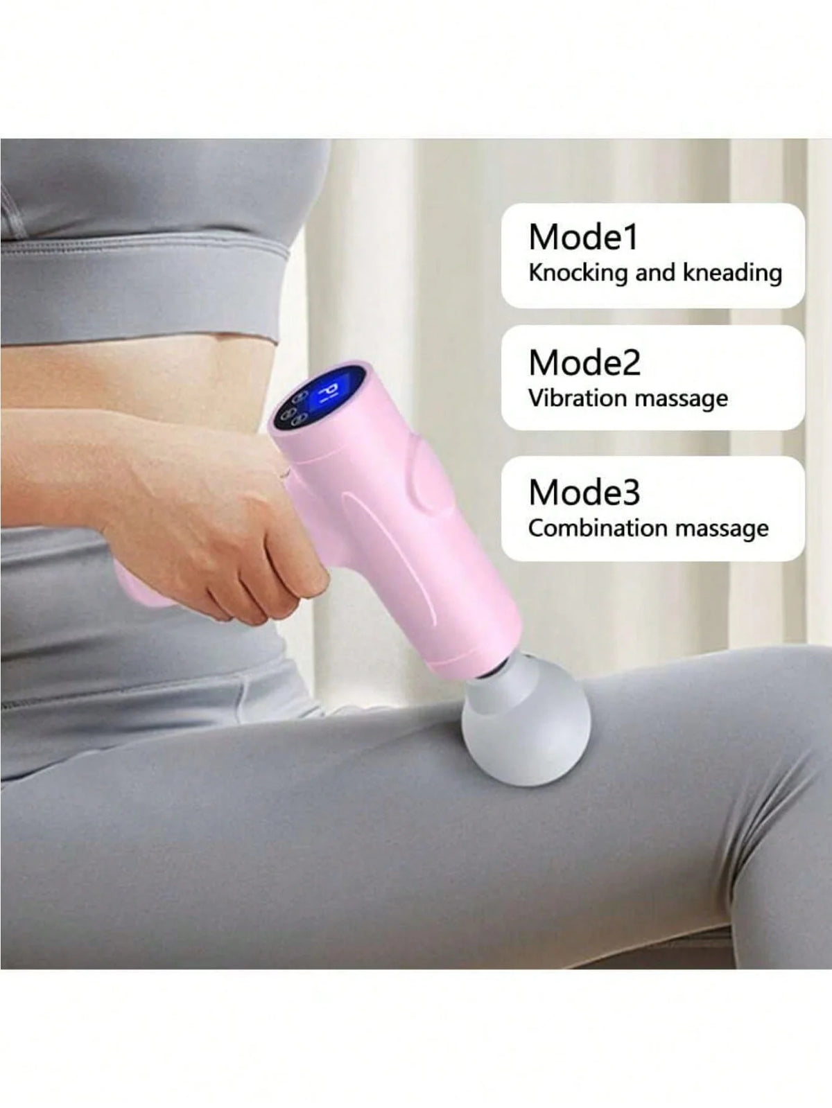 USB Fascia Massage Gun – Full Body Percussive Massager Fascia Massage Gun HIP