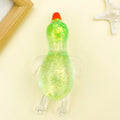 Glitter Squishy Duck Toy – Stretchy Fidget for Kids & Adults Squishy Fidget Toy HIP Green