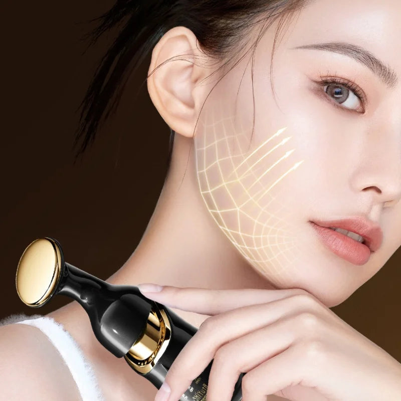 CAMMUO 3-in-1 Microcurrent Face Neck & Eye Massager Device Microcurrent Beauty Device HIP