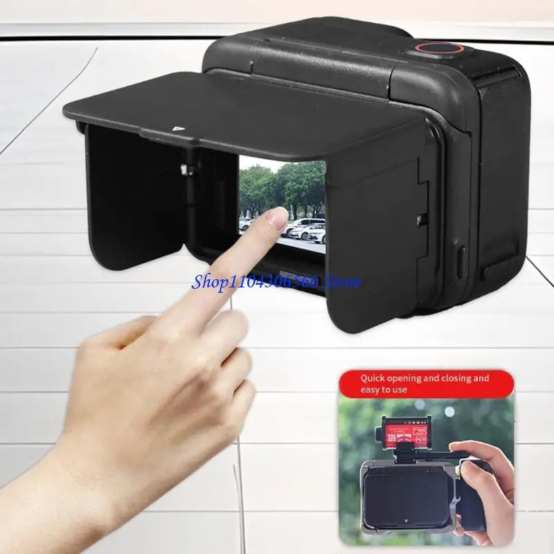 Foldable Camera Hood Sun Guard – Magnetic Screen Protector Camera Hood Guard HIP
