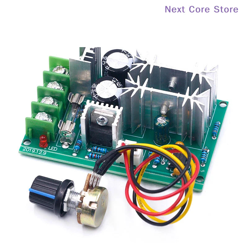 DC 10-60V 20A PWM Motor Speed Controller Switch Motor Speed Controller HIP