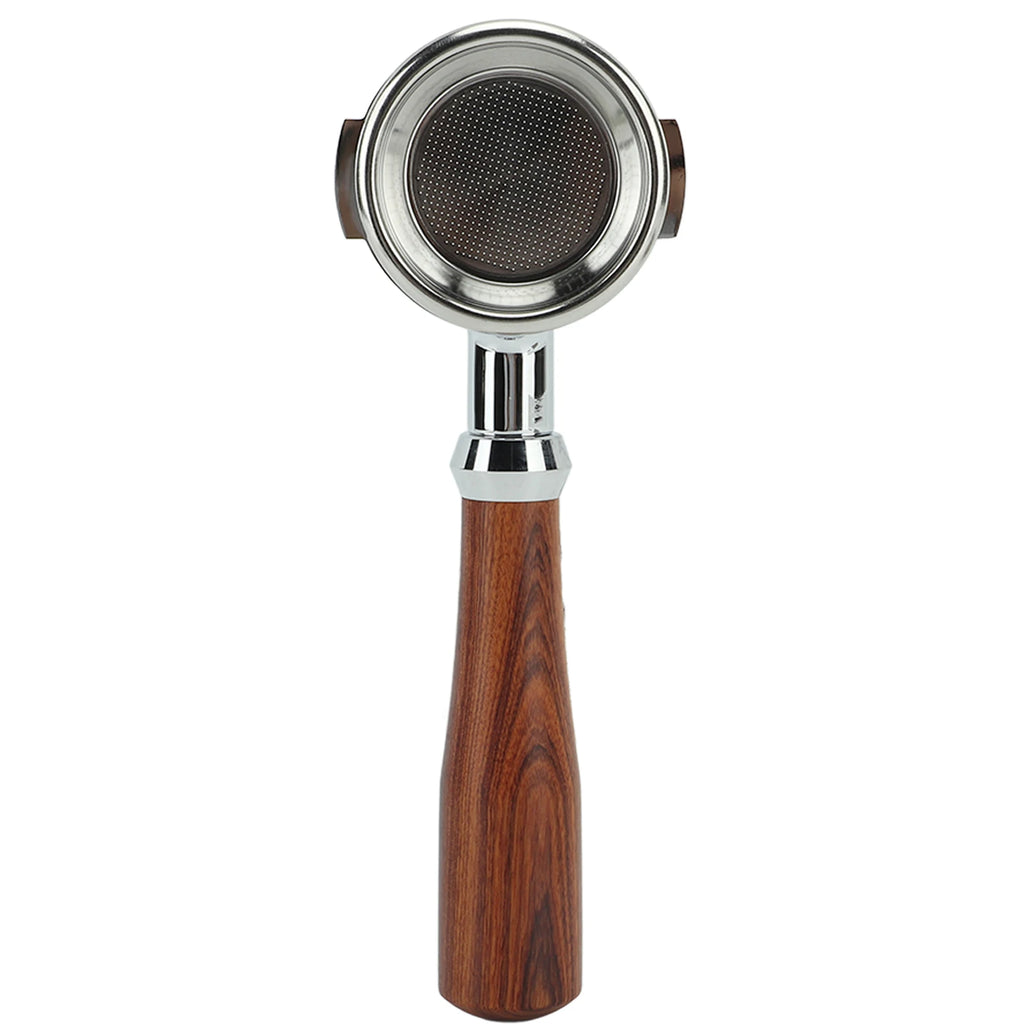 Portafilter Filter Handle Coffee Portafilter 58 mm E61 Single Layer Filter Bottomless Handlheld Portafilter for Home Coffee Shop HIP