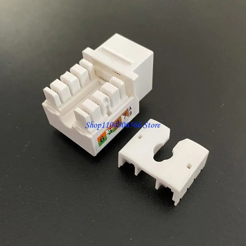 CAT6 Keystone Module RJ45 8P8C Network Socket – 2 Pack Network Keystone Jack HIP