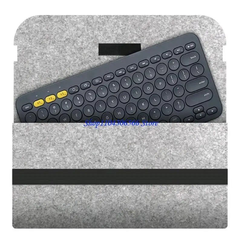 Felt Keyboard Sleeve Bag for Logitech K380 K480 Wireless Keyboard Storage Bag HIP