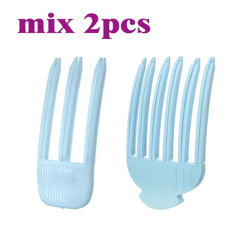 Heatless Hair Volume Clips – Root Lifting Styling Comb Hair Volume Clip HIP C687-Blue-mix 2pcs