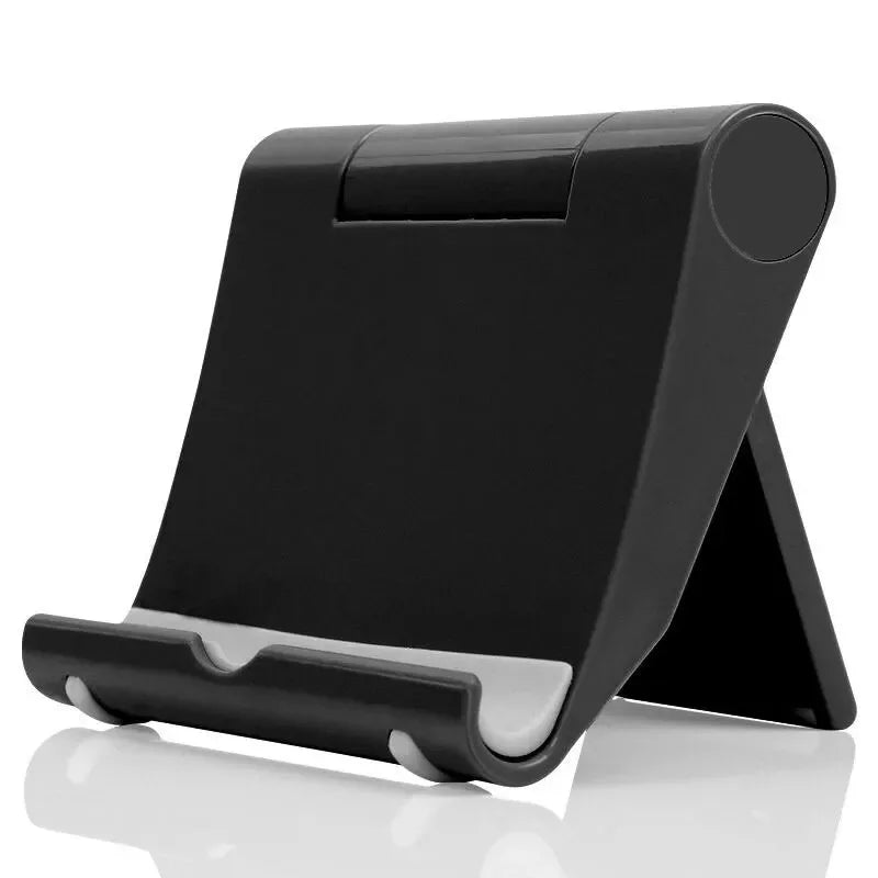 Foldable Desktop Phone & Tablet Stand – Universal Mount Phone & Tablet Stand HIP black