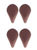 Brown Makeup Sponge Set – Soft Wet & Dry Foundation Puff Makeup Sponge Set HIP 4pcs
