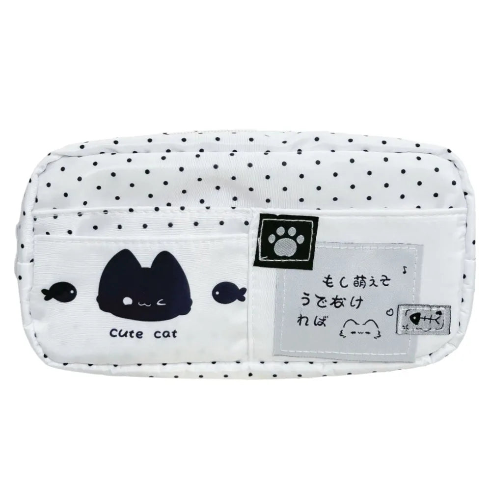 Cute Cat Pencil Case – Large Capacity Multi-Layer Stationery Bag Pencil Case HIP B