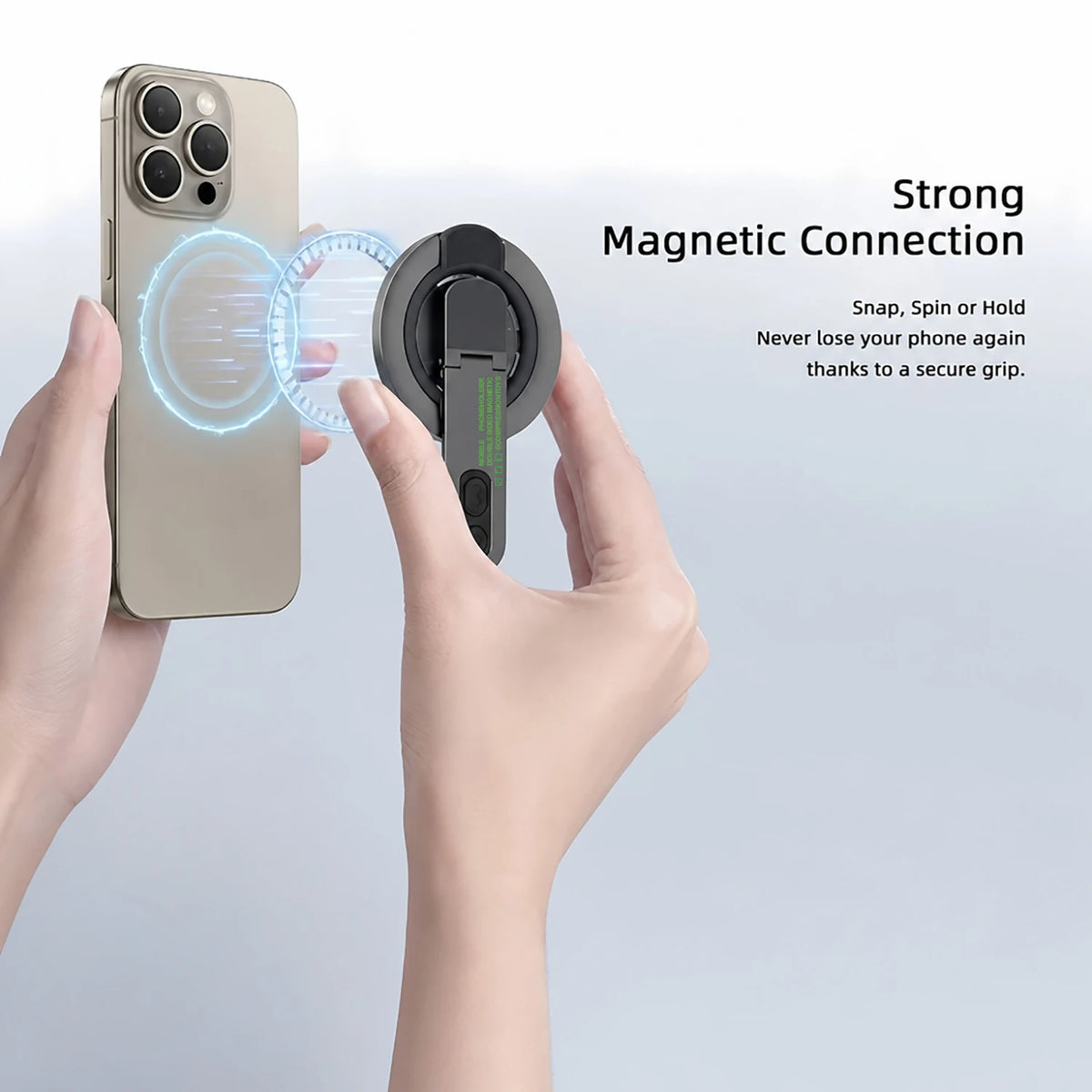 Magnetic Phone Ring Holder & Desktop Stand | BESY Phone Ring Stand HIP