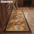 PVC Leather Kitchen Floor Mat – Waterproof Non-Slip Long Rug Kitchen Floor Mat HIP GU6042-P 1pc 58x180cm