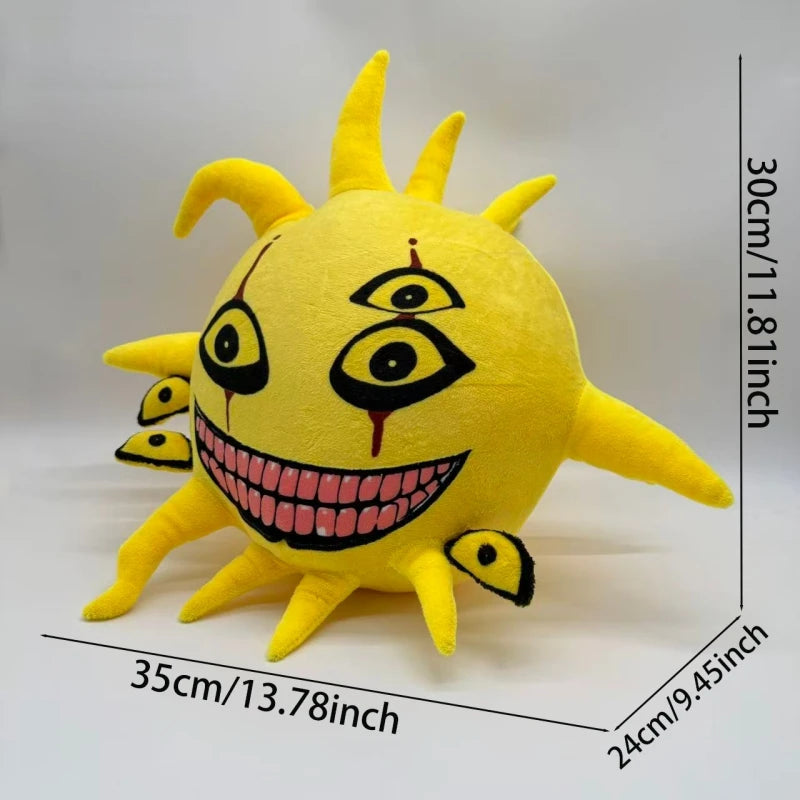 Roblox Mr. Sun Plush Doll – Soft Stuffed Throw Pillow Plush Stuffed Toy HIP YELLOW