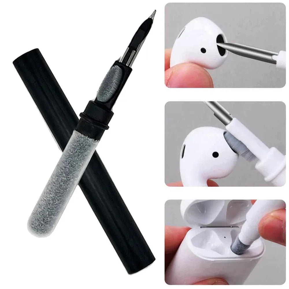 3-in-1 Earbuds Cleaning Pen for AirPods & Bluetooth Earphone Cleaning Tool HIP