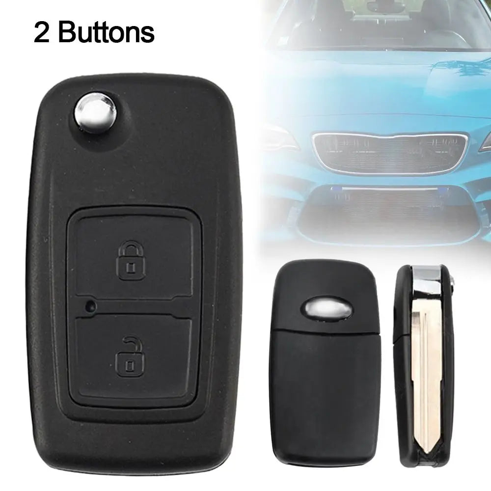 2-Button Flip Remote Key Shell for Chery Tiggo A1 E5 A5 Car Key Shell HIP