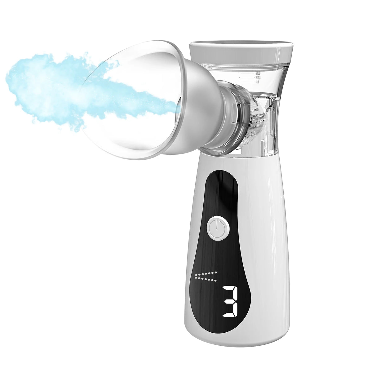 Fireurus Handheld Eye Mist Steamer & Moisturizing Atomizer Eye Mist Steamer HIP White No plug