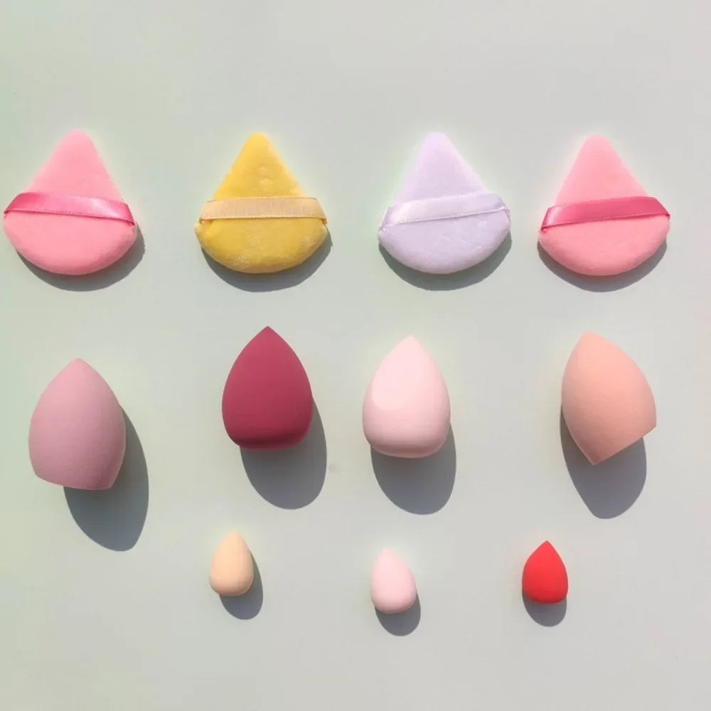 7/12Pcs Cosmetic Puff Makeup Sponge Beauty Egg Foundation Sponges Powder Puff Women Make Up Accessories Beauty Tools HIP