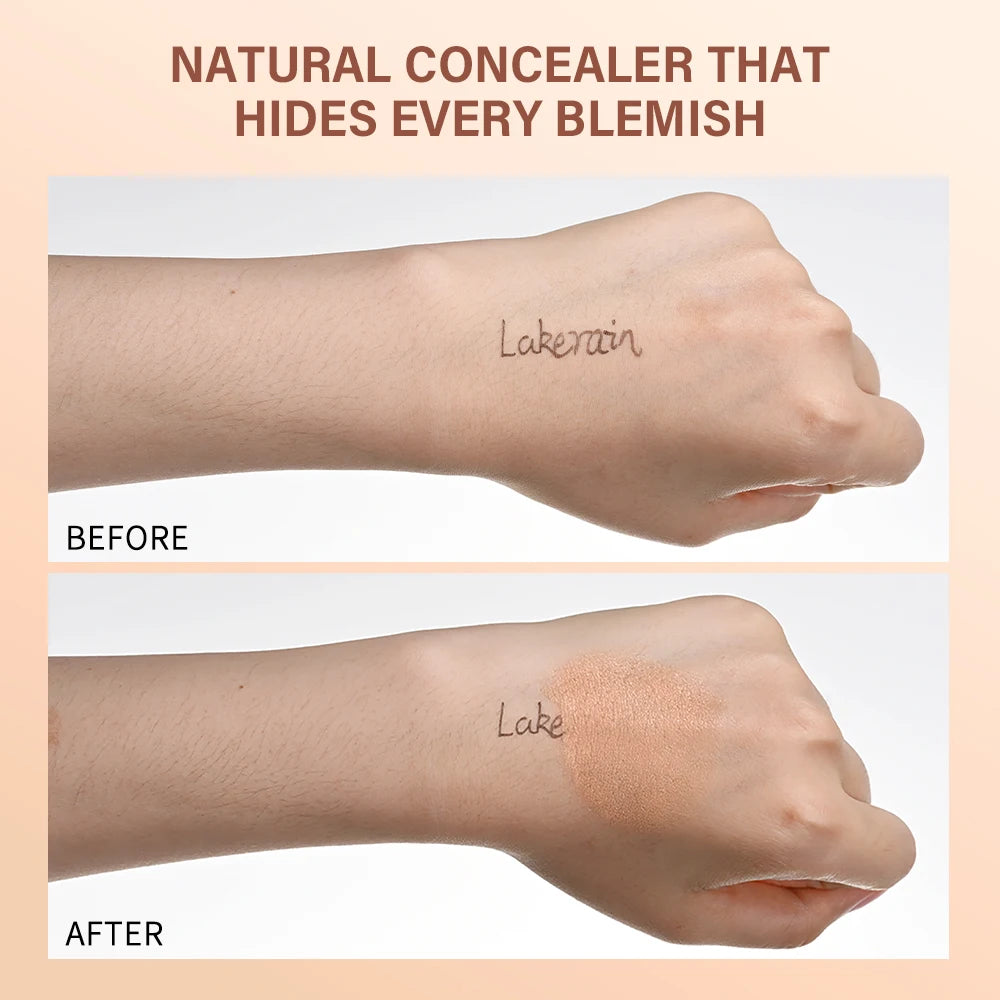 Under Eye Brightener Conceal & Brighten Dark Circles Nourishes The Skin Corrects Brightens Dark Nude Tan Colors Concealer Makeup HIP