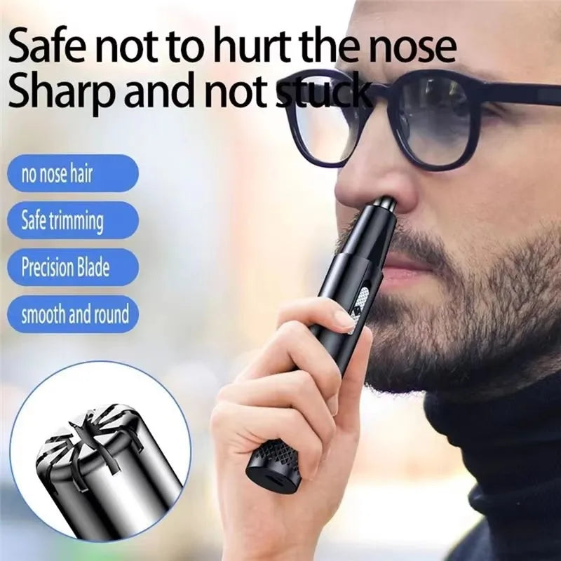 Electric Nose & Ear Hair Trimmer USB Rechargeable | HIP Nose Hair Trimmer HIP